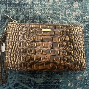Brahmin Daisy  Embossed Clutch
